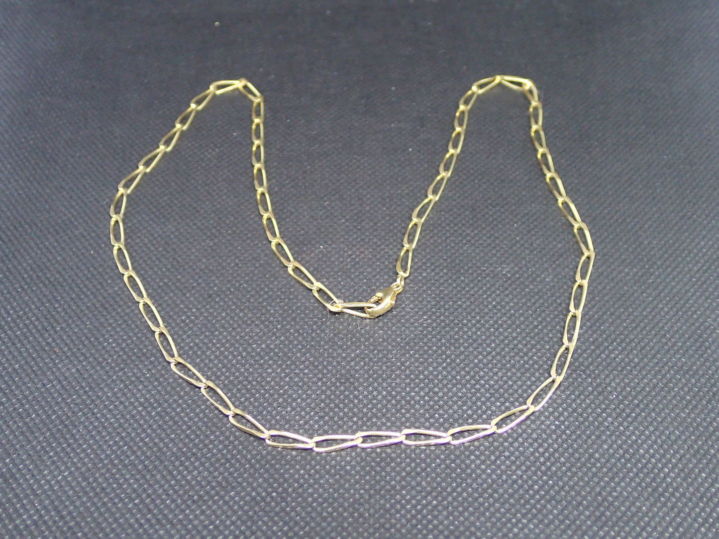 Chaine maille cheval en or jaune 750/ème de 12.62g / Bijoux d'occasion
