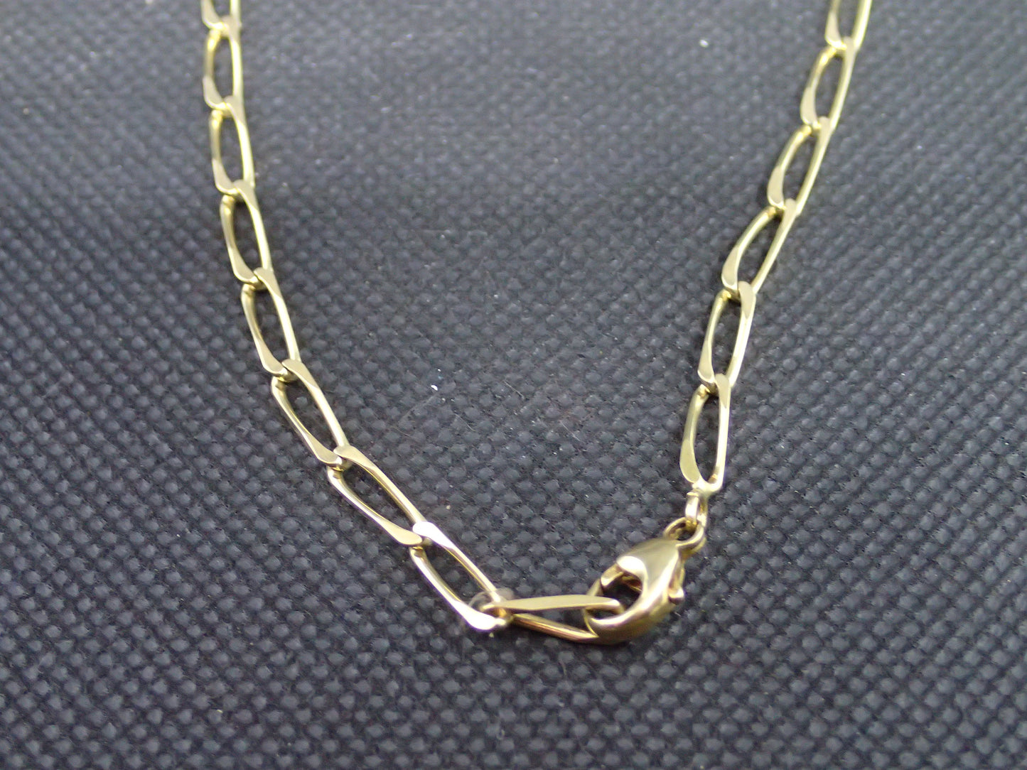 Chaine maille cheval en or jaune 750/ème de 12.62g / Bijoux d'occasion