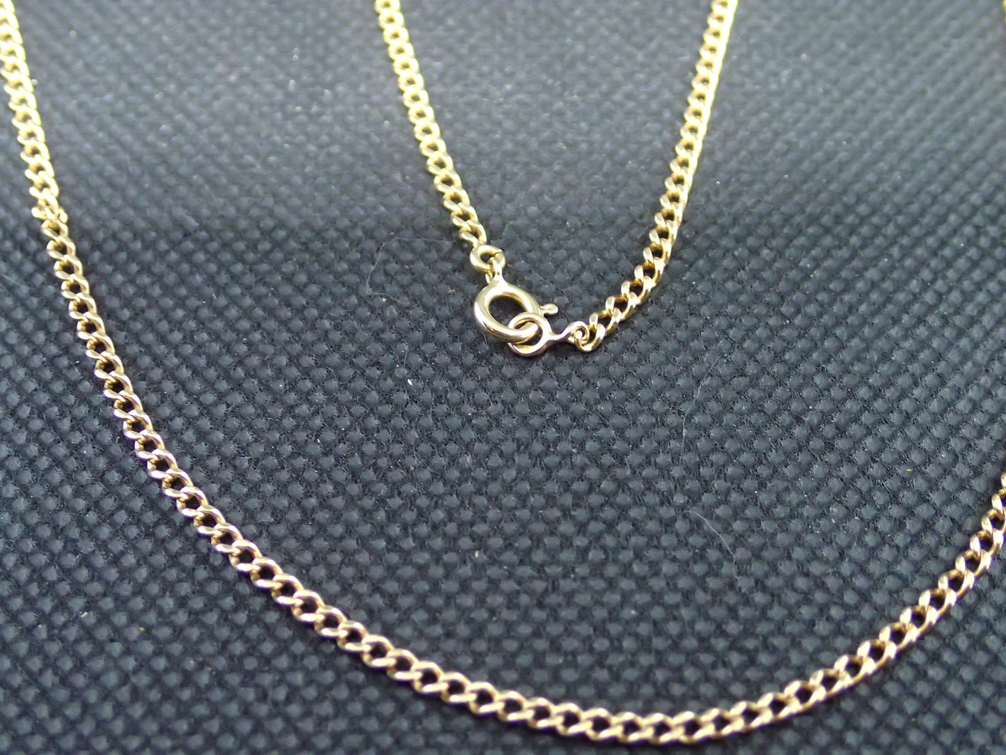 Chaine maille gourmette en or jaune 750/ème de 8.32g / Bijoux d'occasion