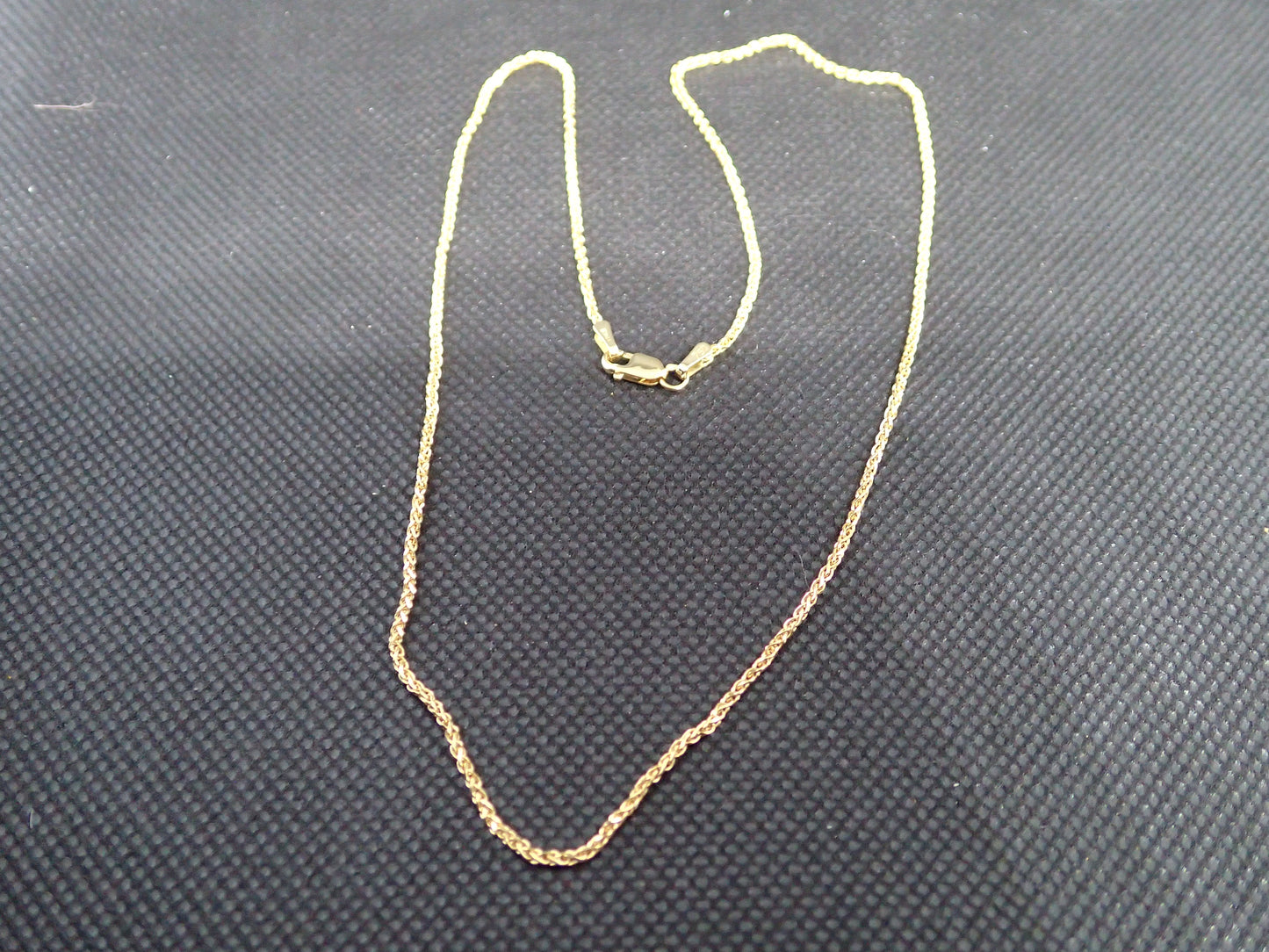 Chaine maille palmier en or jaune 750/ème de 4.18g / BIjoux d'occasion