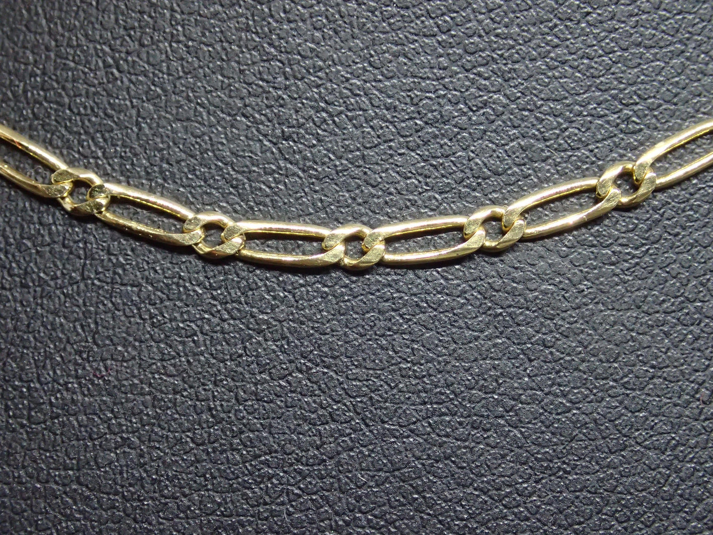 Chaîne maille alternée en or jaune 750/ème de 4.41g / Bijoux d'occasion
