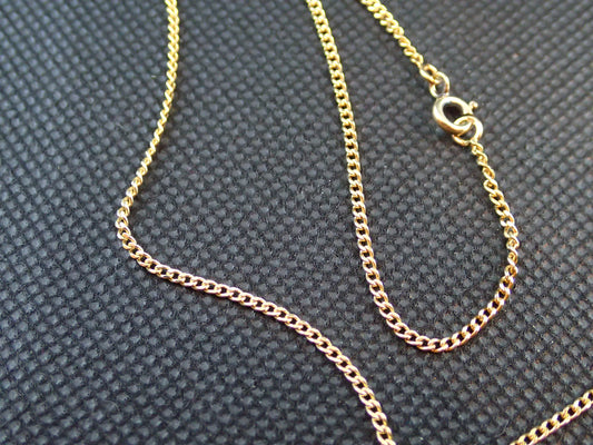 Chaine gourmette en or jaune 750/ème de 3.68g / Bijoux d'occasion