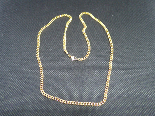 Chaine en or jaune 750/ème de 18.64g, maille gourmette / Bijou d'occasion