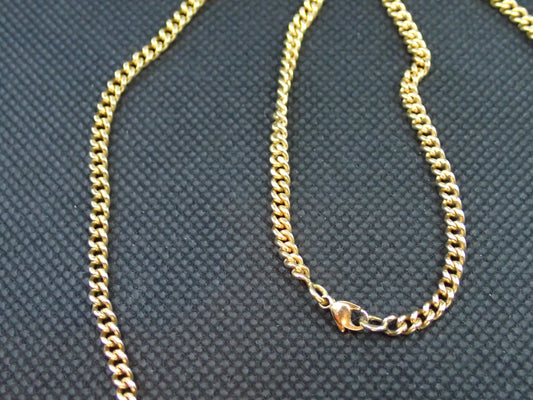 Chaine en or jaune 750/ème de 18.64g, maille gourmette / Bijou d'occasion