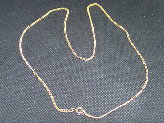 Chaine maille gourmette en or jaune 750/ème de 6.02g / Bijoux d'occasion