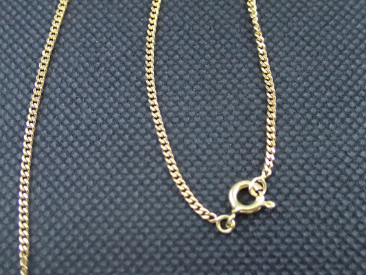 Chaine maille gourmette en or jaune 750/ème de 5.05g / Bijoux d'occasion