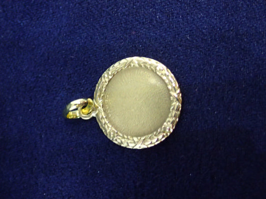 Médaille d'amour Augis en or jaune 750/ème de 1.48g / Bijoux d'occasion